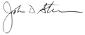 John Sterman signature