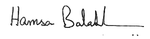 Hamsa Balakrishnan signature